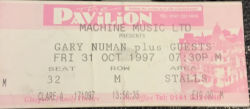 Glasgow Ticket 1997